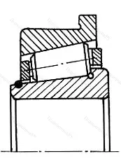 Подшипник  3067209 (33209R) размер 45x85x32 от производителя  ГПЗ-12