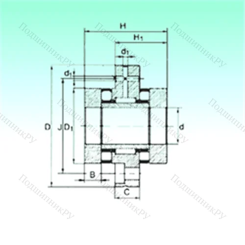 Подшипник комбинированный ZARF 40100 TN от производителя  NBS Подшипник комбинированный ZARF 40100 TN от производителя  NBS