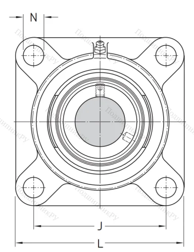 Подшипниковый корпус FY 504 M в Омске