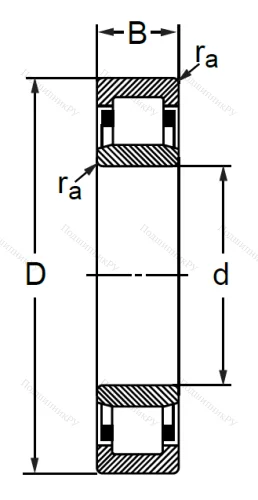 Цилиндрический роликовый подшипник 32113 Л (NU 1013 M) в Омске Цилиндрический роликовый подшипник 32113 Л (NU 1013 M) в Омске