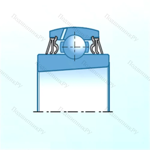 Подшипник шариковый радиальный UK 324G 2H