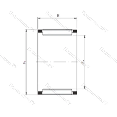 Подшипник игольчатый радиальный KZK 35X 42X 20