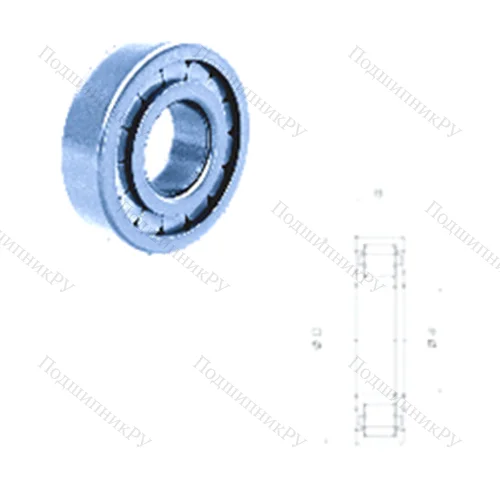 Подшипник роликовый радиальный NUP 2212FMNR/C 3 от производителя  FERSA