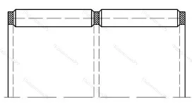 Подшипник  K 65x73x47 (664613) размер 65x73x47 от производителя  SKF