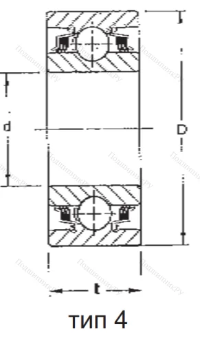 Радиальный шариковый подшипник W 211 PP 3 FBJ в Омске