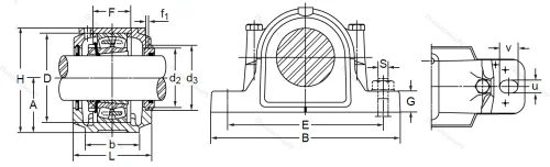 Подшипниковый корпус SNL 520 TG (SNK 520-617) в Омске