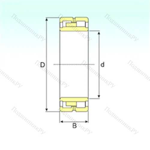 Подшипник роликовый радиальный NNU 41/630 K 30M/W 33 от производителя  ISB