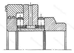 Модификация подшипника 2-504813К1 размер 65x155x103 от производителя  ГПЗ-3