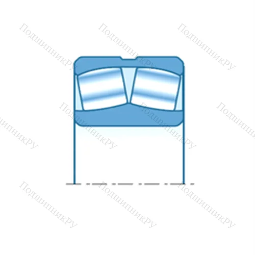 Подшипник роликовый упорно-радиальный 2P 7201K