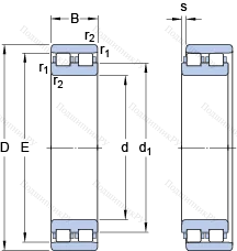 Подшипник NN 3021 TN 9/SP в Омске