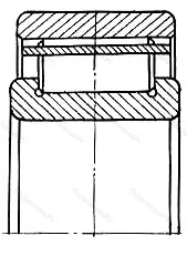 Модификация подшипника 954712К1 размер 60x120x58/60 ГПЗ-10 от производителя  ГПЗ-10
