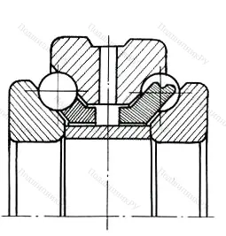 Подшипник 234412BM 1/UP размер 60x95x44 от производителя  SKF
