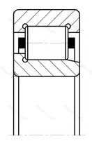 Подшипник NJ 206ECP размер 30x62x16 от производителя  SKF