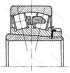 Модификация подшипника 13512Н размер 60x120x31/50 от производителя  ГПЗ-11