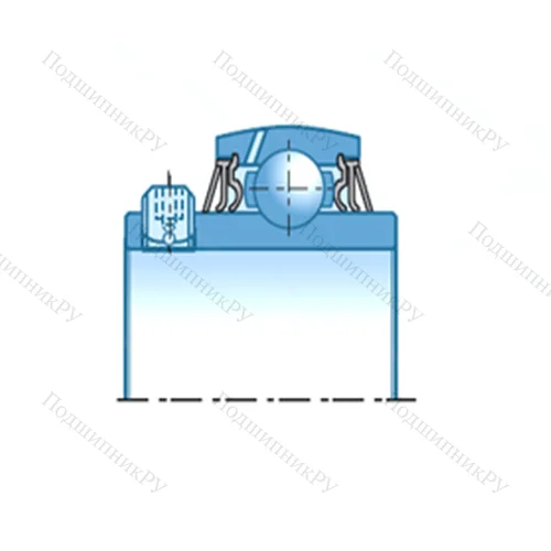 Подшипник шариковый радиальный UC 317G 2