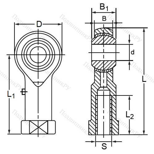 Шарнирная головка PHS 14 L в Омске