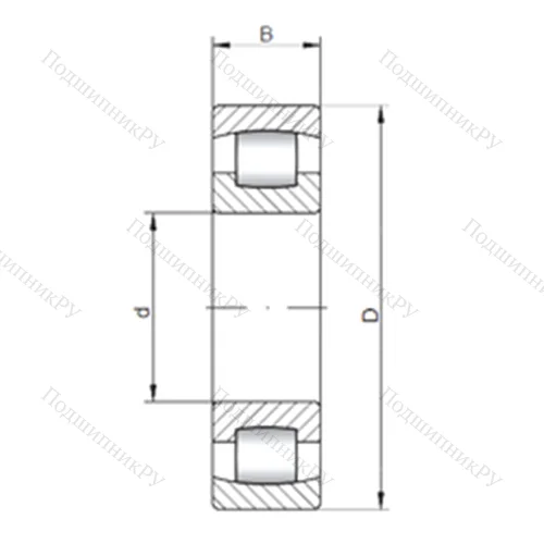 Подшипник роликовый радиальный самоцентрирующийся 20315 C от производителя  CX