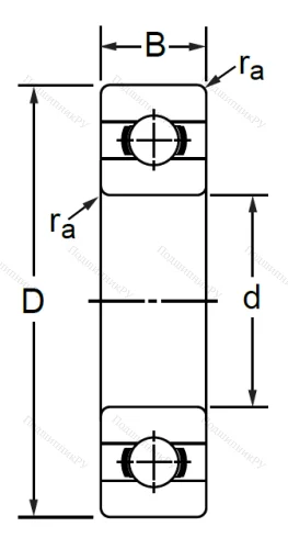 Дюймовый шариковый подшипник RLS 10 (LJ 1.1/4) в Омске