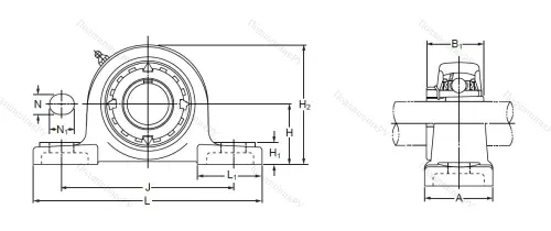 Подшипниковый узел UKP 210 в Омске