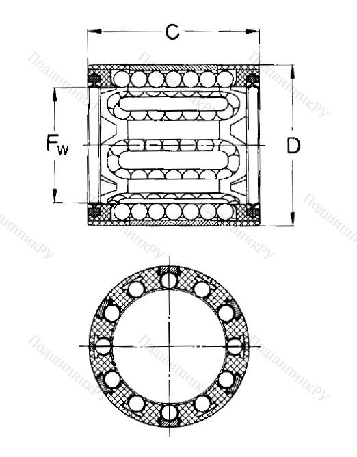 Подшипник LBBR 12-2LS в Омске