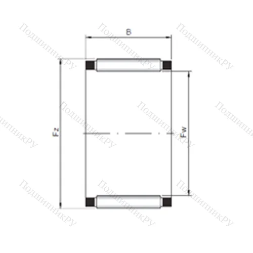 Подшипник игольчатый радиальный K 65x70x30 от производителя  CX