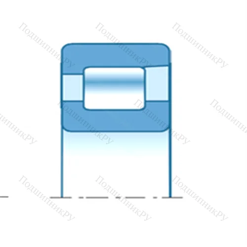 Подшипник роликовый радиальный NF 417