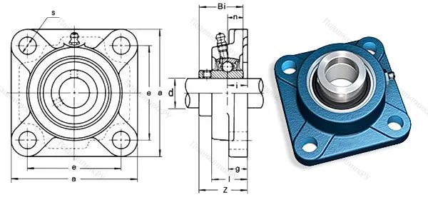 Подшипниковый узел UCF 315