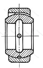 Модификация подшипника шс40ЮТВК размер 40x53x28