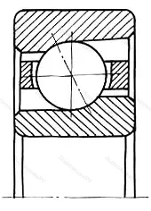 Подшипник 7315BM размер 75x160x37 от производителя  SKF