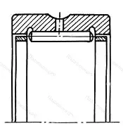 Подшипник NK 30/20 размер 30x40x20 от производителя  SKF