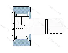 Модификация подшипника 534901ДК1 размер 12x30x14/40 от производителя  ГПЗ-11
