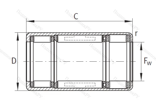 Подшипник обгонной муфты обгонная муфта HFL 2530 L 564 в Омске