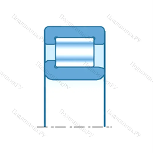 Подшипник роликовый радиальный NJ 304