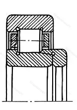 Подшипник NJ 415MA+HJ 415 размер 75x190x58/45 от производителя  SKF