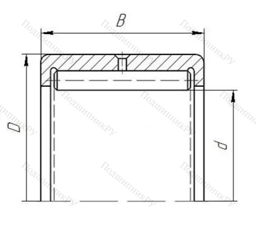 Подшипник NAV 4907 (4074907 ГОСТ) в Омске