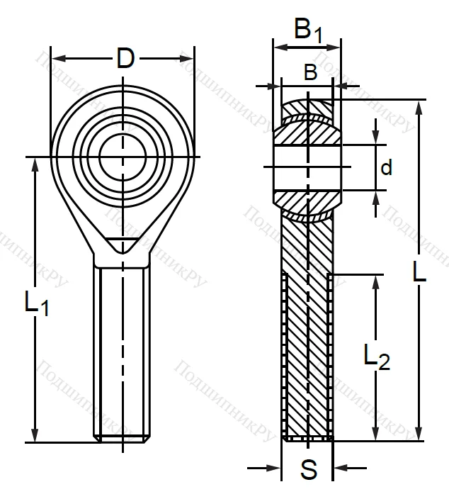 Шарнирная головка POS 14 L в Омске