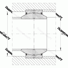 Подшипник GE 45-FO-2RS в Омске