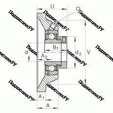 Подшипник PCJ 45 в Омске