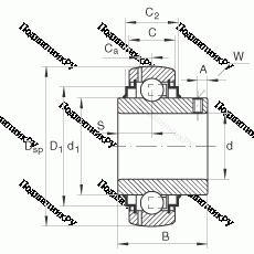 Подшипник GYE 20-KRR-B в Омске